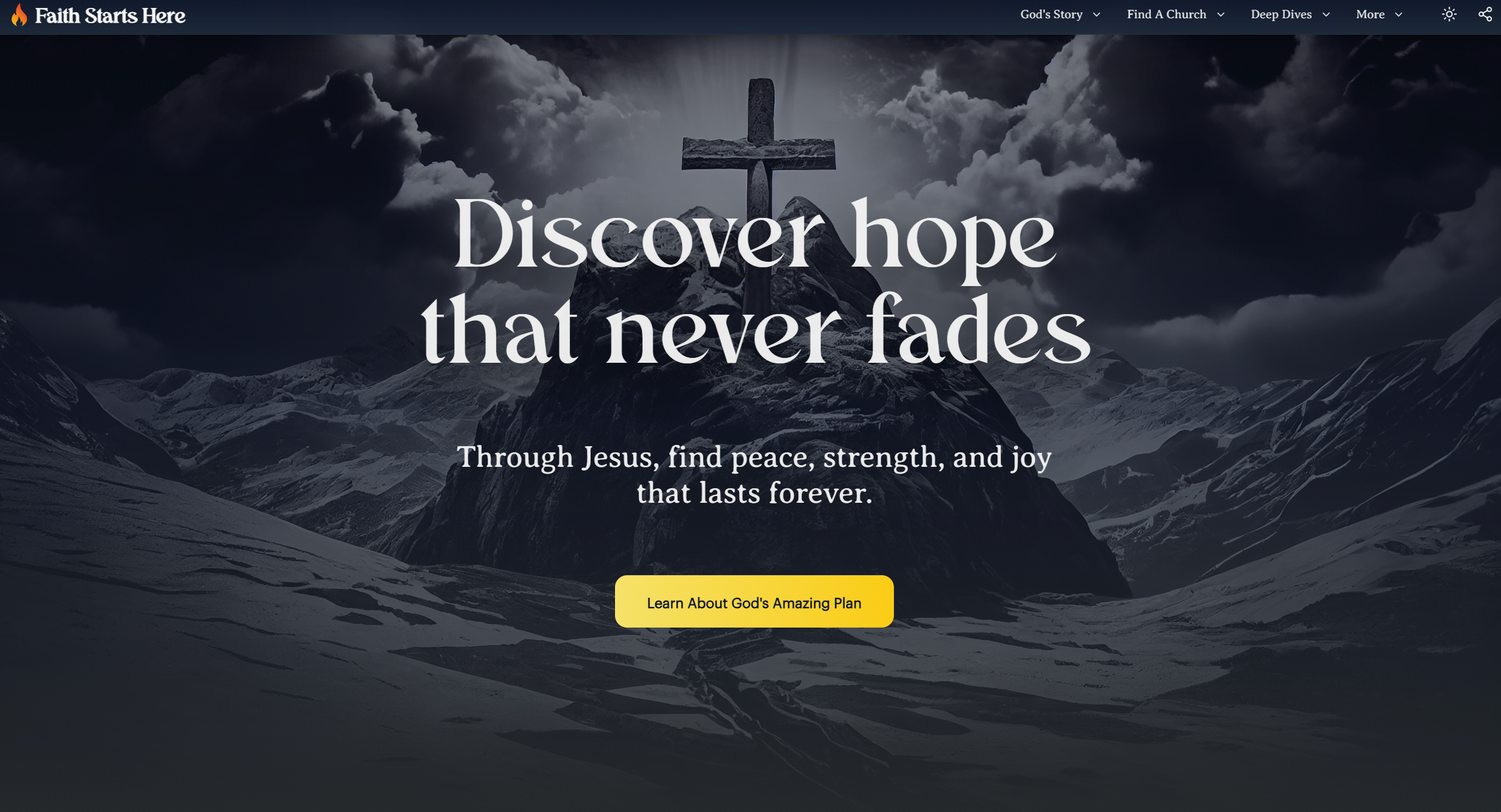 Faith Starts Here
