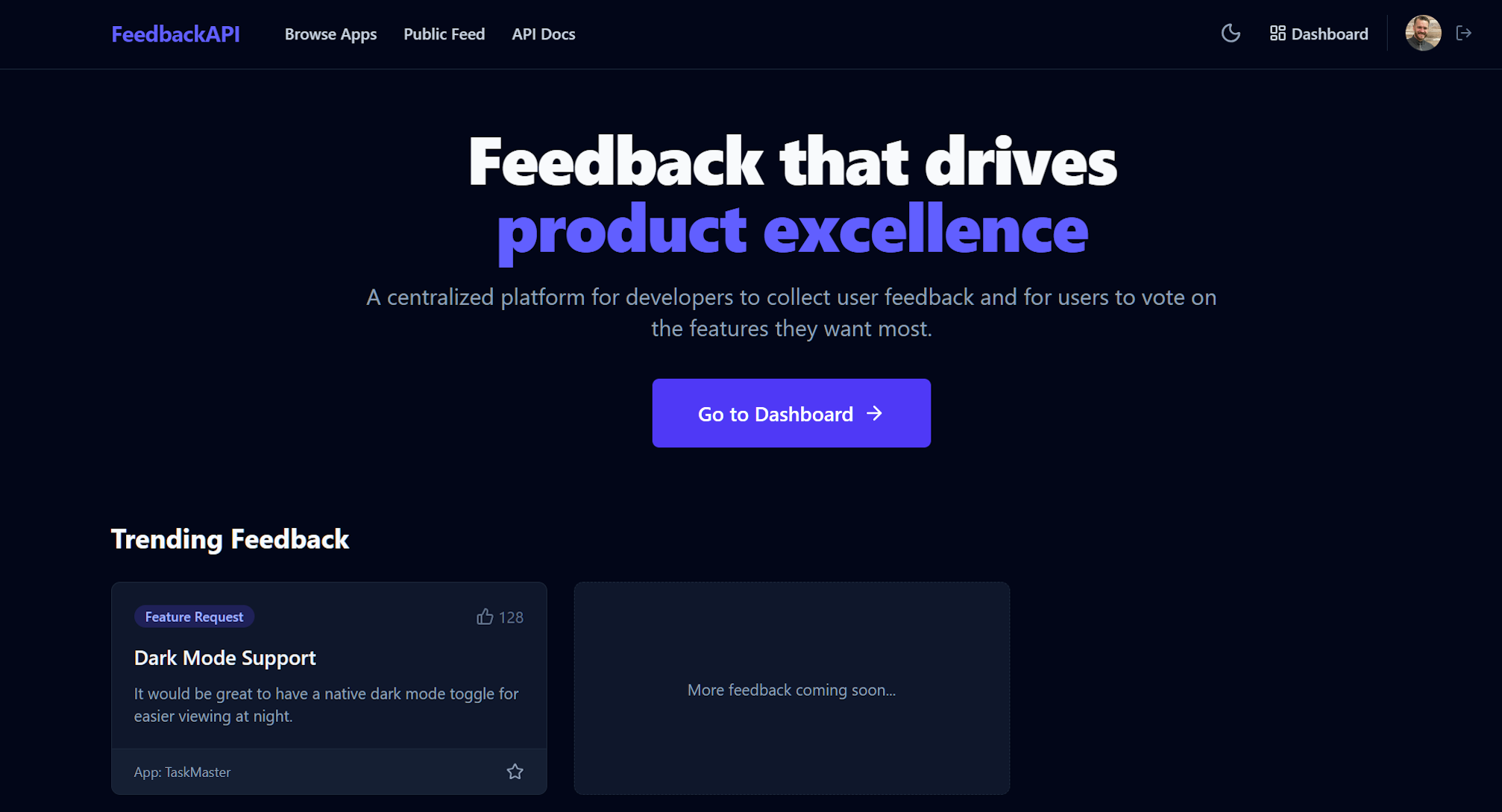 Feedback API